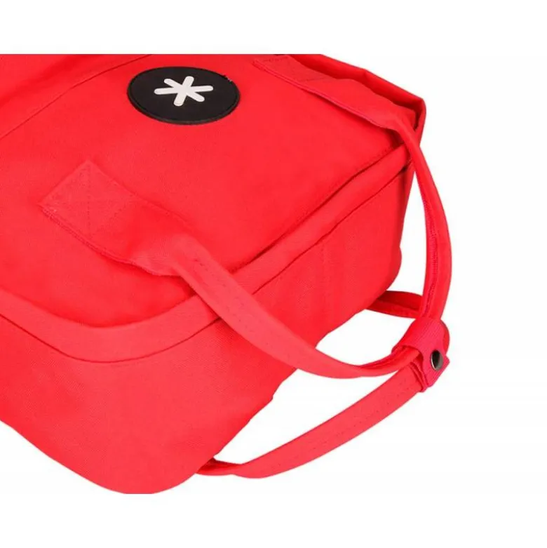 Mochila Escolar Antartik Rojo 30x11,5x39 cm