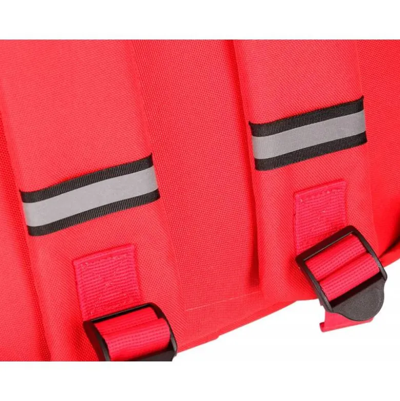 Mochila Escolar Antartik Rojo 30x11,5x39 cm