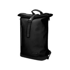 MOCHILA ESCOLAR ANTARTIK WATER PROOF ENROLLABLE DISEÑO CASUAL COLOR NEGRO 480X130X280 MM