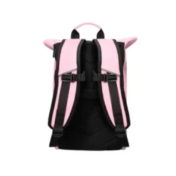 MOCHILA ESCOLAR ANTARTIK WATER PROOF ENROLLABLE DISEÑO CASUAL COLOR ROSA 480X130X280 MM