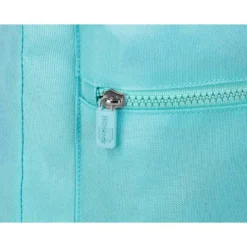 MOCHILA ESCOLAR LIDERPAPEL BOLSILLO LATERAL ELASTICO COLOR AZUL CELESTE 400X125X300