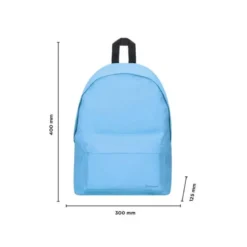 MOCHILA ESCOLAR LIDERPAPEL COLOR AZUL 400X125X300 MM