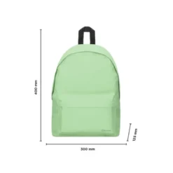 MOCHILA ESCOLAR LIDERPAPEL COLOR VERDE 400X125X300 MM