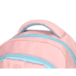 MOCHILA ESCOLAR LIDERPAPEL MULTIBOLSILLO INFANTIL RAINBOWS ROSA 350X110X270 MM