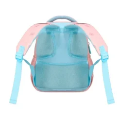 MOCHILA ESCOLAR LIDERPAPEL MULTIBOLSILLO INFANTIL RAINBOWS ROSA 350X110X270 MM
