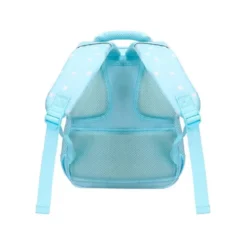 MOCHILA ESCOLAR LIDERPAPEL MULTIBOLSILLO INFANTIL FLOWERS AZUL 350X110X270 MM