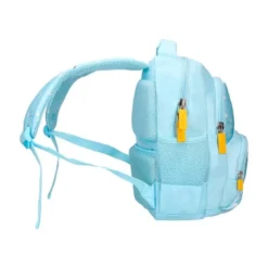 MOCHILA ESCOLAR LIDERPAPEL MULTIBOLSILLO INFANTIL FLOWERS AZUL 350X110X270 MM