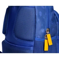 MOCHILA ESCOLAR LIDERPAPEL MULTIBOLSILLO INFANTIL DINO AZUL 350X110X270 MM