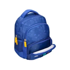 MOCHILA ESCOLAR LIDERPAPEL MULTIBOLSILLO INFANTIL DINO AZUL 350X110X270 MM