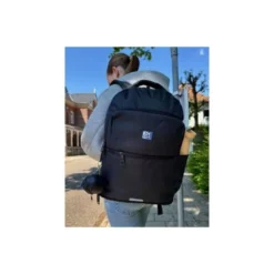 MOCHILA ESCOLAR OXFORD B-OUT COLOR NEGRA 420X300X200 MM