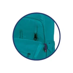 MOCHILA ESCOLAR OXFORD B-OUT COLOR AGUA 420X300X200 MM