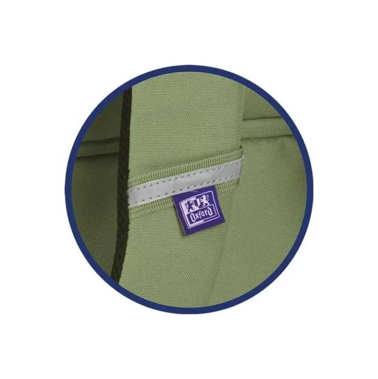 MOCHILA ESCOLAR OXFORD B-READY COLOR VERDE 420X300X150 MM