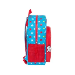 MOCHILA ESCOLAR SAFTA ADAPTABLE A CARRO MICKEY MOUSE FANTASTIC 140X330X420 MM POLIESTER