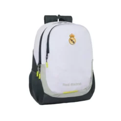 MOCHILA ESCOLAR SAFTA ADAPTABLE CARRO REAL MADRID 25/26 440X320X160 MM