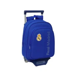 MOCHILA ESCOLAR SAFTA CON CARRO REAL MADRID 25/26 440X320X160 MM