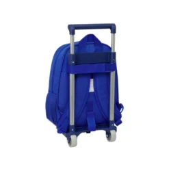 MOCHILA ESCOLAR SAFTA CON CARRO REAL MADRID 25/26 440X320X160 MM