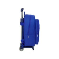 MOCHILA ESCOLAR SAFTA CON CARRO REAL MADRID 25/26 440X320X160 MM
