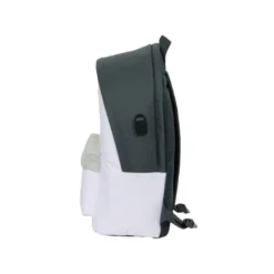 MOCHILA ESCOLAR SAFTA DOBLE PARA PORTATIL 15,6"+USB REAL MADRID 25/26 440X310X180 MM