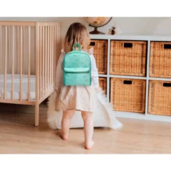 MOCHILA GUARDERIA LIDERPAPEL INFANTIL DISEÑO VERDE 250X115X210 MM