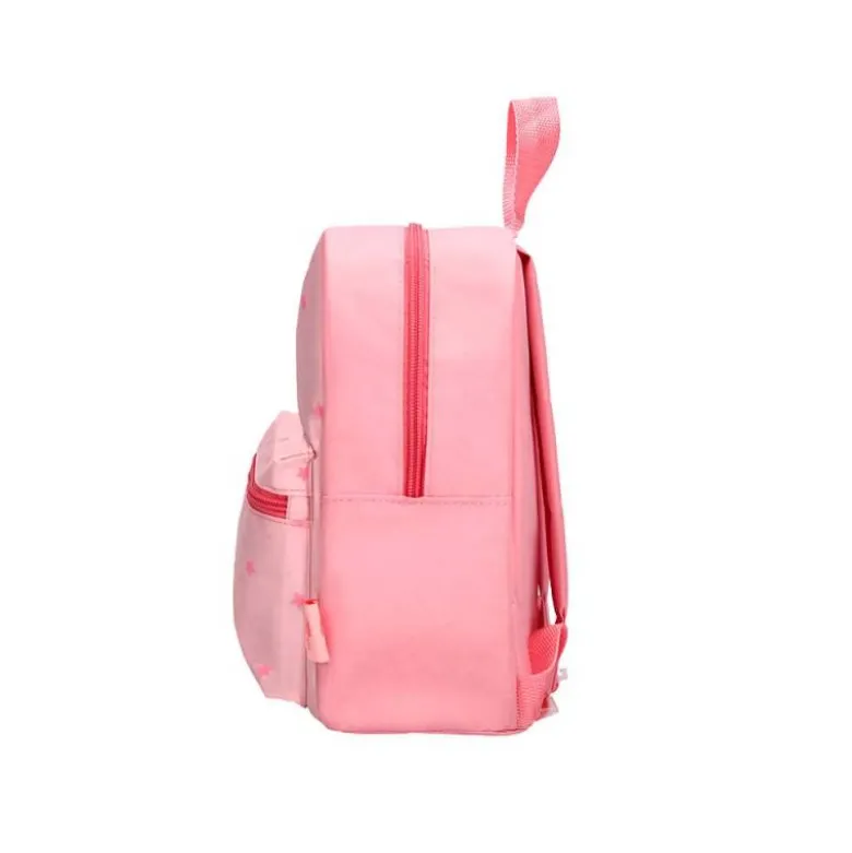 MOCHILA GUARDERIA LIDERPAPEL INFANTIL DISEÑO ROSA 250X115X210 MM