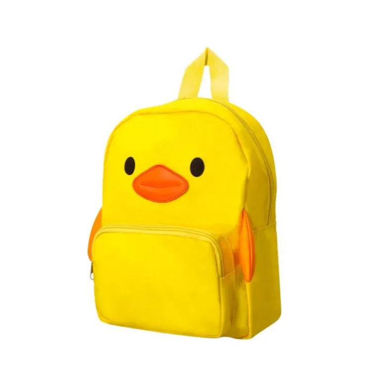 MOCHILA INFANTIL IMAGINOVO BACKPACK BUDDIES POLLO AMARILLO DOS COMPARTIMENTOS POLIESTER 280X90X200 MM