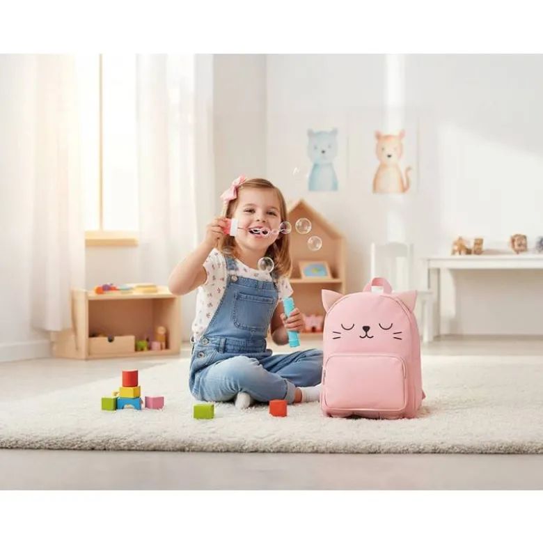 MOCHILA INFANTIL IMAGINOVO BACKPACK BUDDIES GATO DOS COMPARTIMENTOS POLIESTER 280X90X200 MM