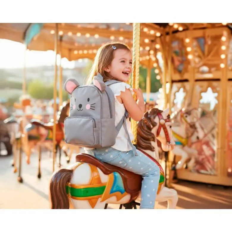 MOCHILA INFANTIL IMAGINOVO BACKPACK BUDDIES RATON DOS COMPARTIMENTOS POLIESTER 280X90X200 MM