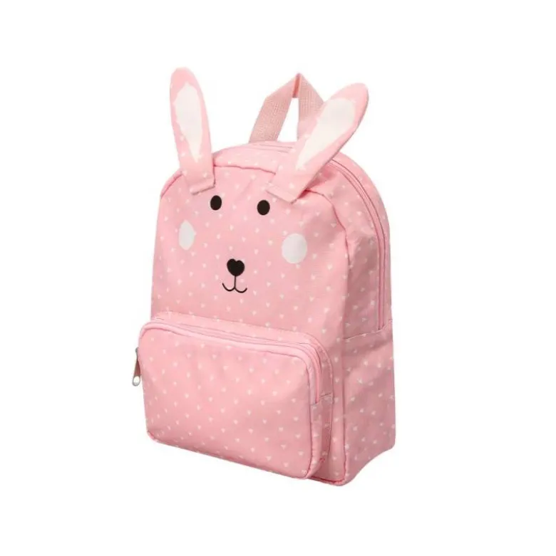 MOCHILA INFANTIL IMAGINOVO BACKPACK BUDDIES CONEJO DOS COMPARTIMENTOS POLIESTER 280X90X200 MM