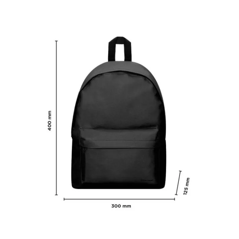 MOCHILA LIDERPAPEL COLOR NEGRO 400X125X300 MM