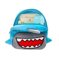 MOCHILA PREESCOLAR LIDERPAPEL INFANTIL PELUCHE TIBURON 260X100X240 MM