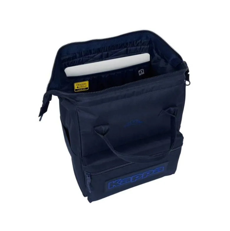 MOCHILA SAFTA CON ASAS PARA PORTATIL 13" KAPPA BLUE NIGHT 190X270X400 MM
