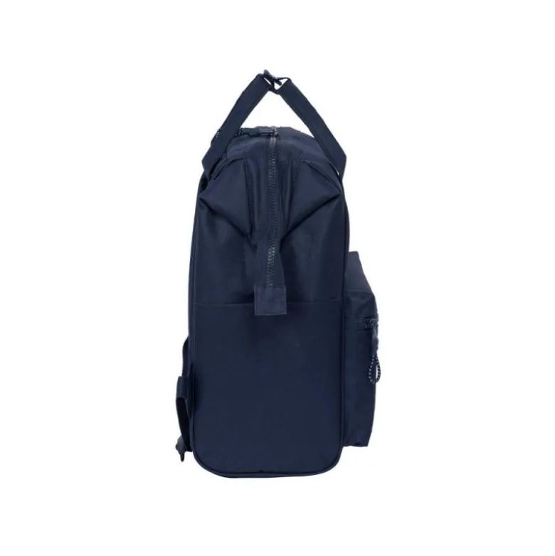 MOCHILA SAFTA CON ASAS PARA PORTATIL 13" KAPPA BLUE NIGHT 190X270X400 MM