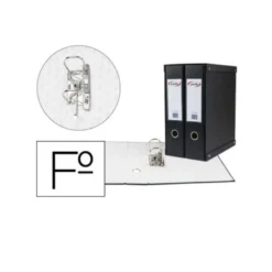 Modulo 2 archivadores pardo folio negro