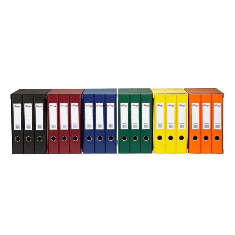 Modulo 3 archivadores Pardo Folio color Azul