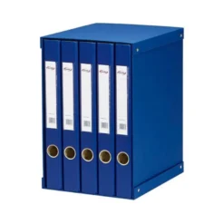 Modulo con 5 archivadores Pardo Folio Color Azul