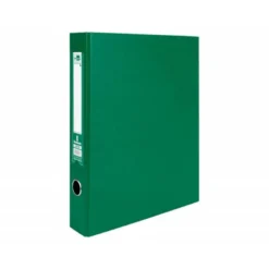 Modulo Liderpapel 3 archivadores folio 2 anillas mixtas 40mm verde.