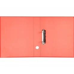 Modulo Liderpapel 3 archivadores folio 2 anillas mixtas 40mm rojo.