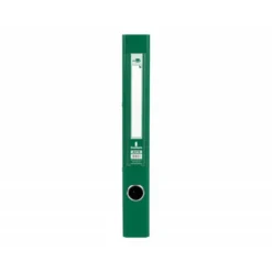 Modulo Liderpapel 4 archivadores folio 2 anillas mixtas 25mm verde.