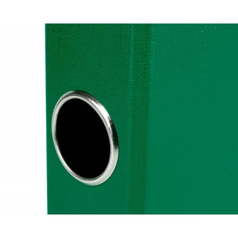 Modulo Liderpapel 4 archivadores folio 2 anillas mixtas 25mm verde.