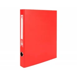 Modulo Liderpapel 4 archivadores folio 2 anillas mixtas 25mm rojo