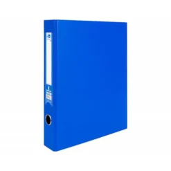 Modulo Liderpapel 3 archivadores folio 2 anillas mixtas 40mm azul