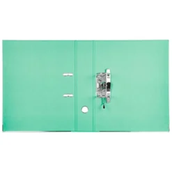 MODULO LIDERPAPEL 3 ARCHIVADORES FOLIO 2 ANILLAS MECANISMO DE PALANCA 52MM VERDE PASTEL
