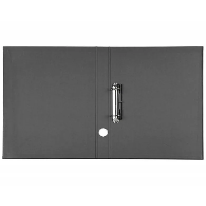 Modulo lLiderpapel 4 archivadores folio 2 anillas mixtas 25mm negro