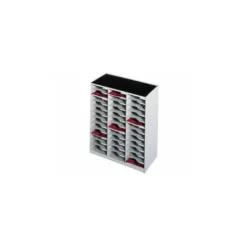 Modulo Paperflow monobloques 36 casillas gris.