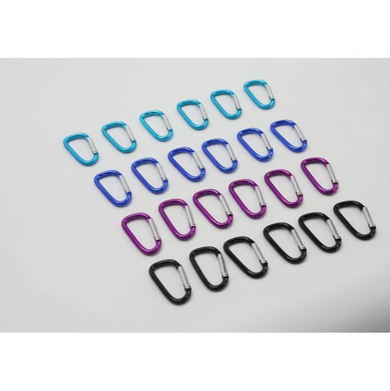 MOSQUETON ALUMINIO IMAGINOVO 57 MM COLORES SURTIDOS 85X85 MM