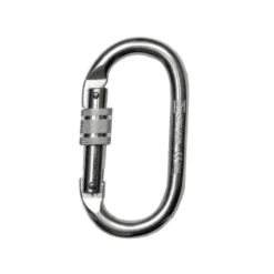 MOSQUETON FARU ACERO GALVANIZADO VIROLA 19 MM RESISTENCIA 25 KN