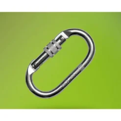 MOSQUETON FARU ACERO GALVANIZADO VIROLA 19 MM RESISTENCIA 25 KN
