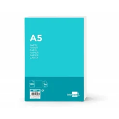 NO ES TAMAÑO FOLIO Papel de escritura Din A5 Liderpapel 80 g/m2 100 hojas tamaño medio folio