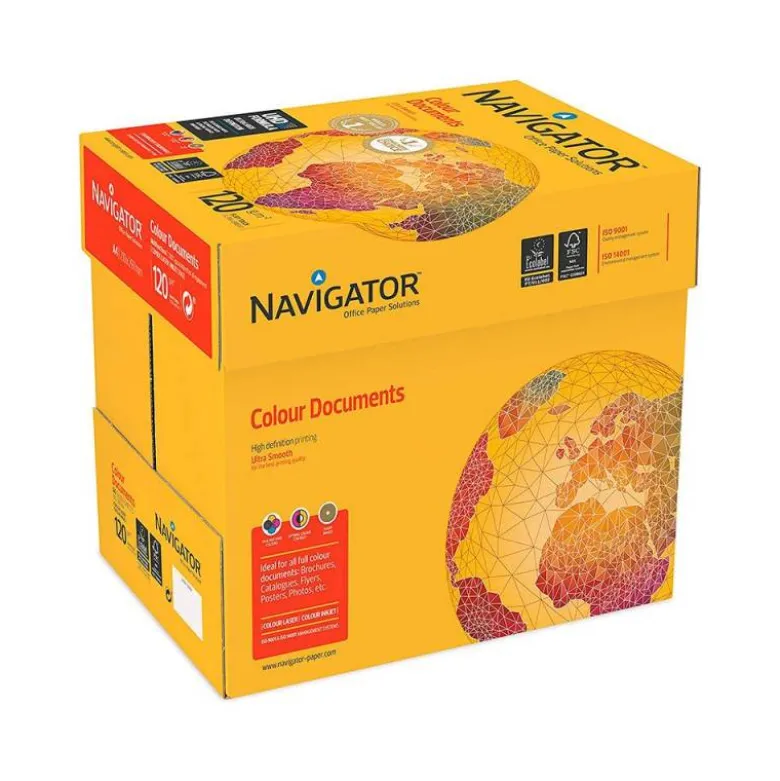 NO ES TAMAÑO FOLIO Papel fotocopiadora Navigator A3 120 gr