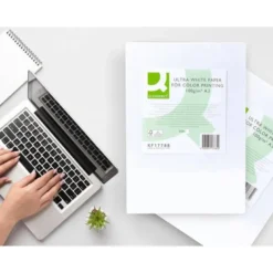 NO ES TAMAÑO FOLIO Papel fotocopiadora Q-Connect Ultra White DIN A3 100 Gr